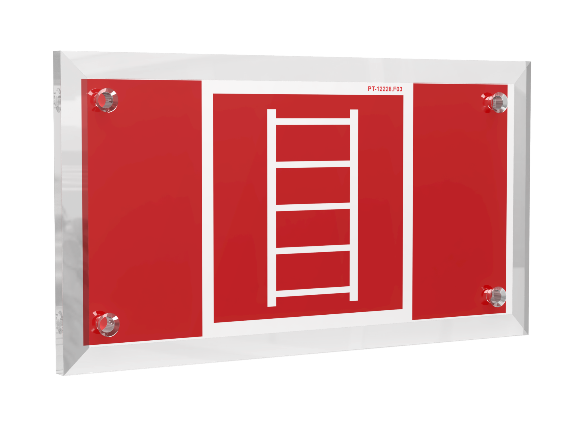 Знак безопасности PT-12228.F03''Пожарная лестница''