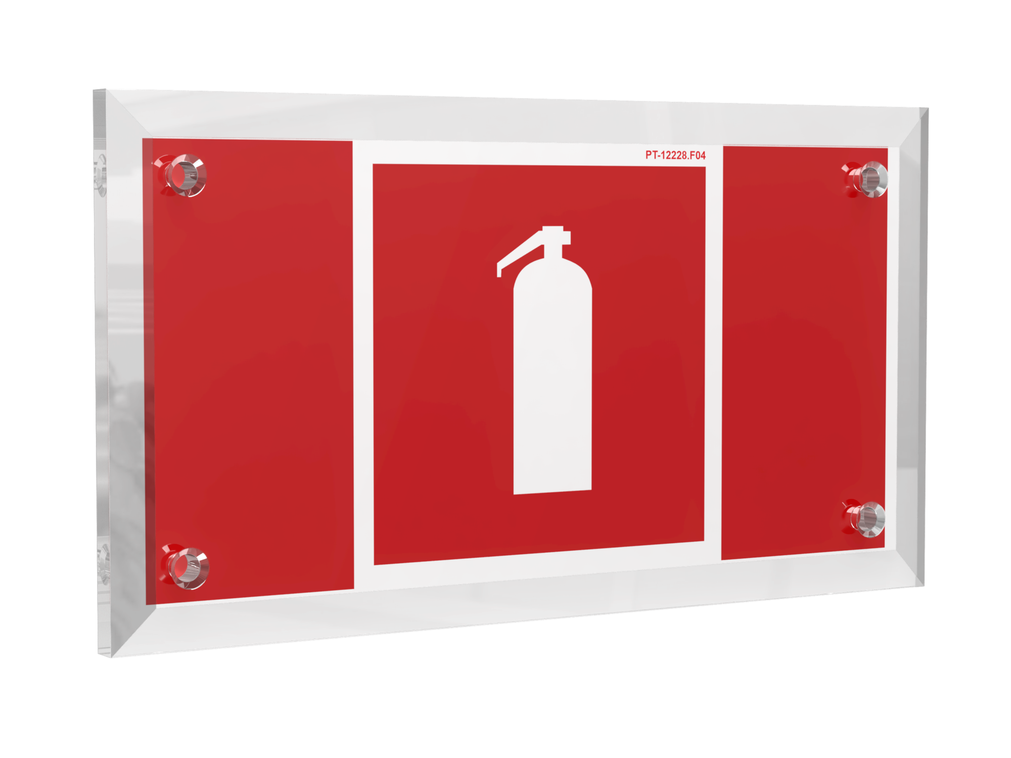 Знак безопасности PT-12228.F04''Огнетушитель''