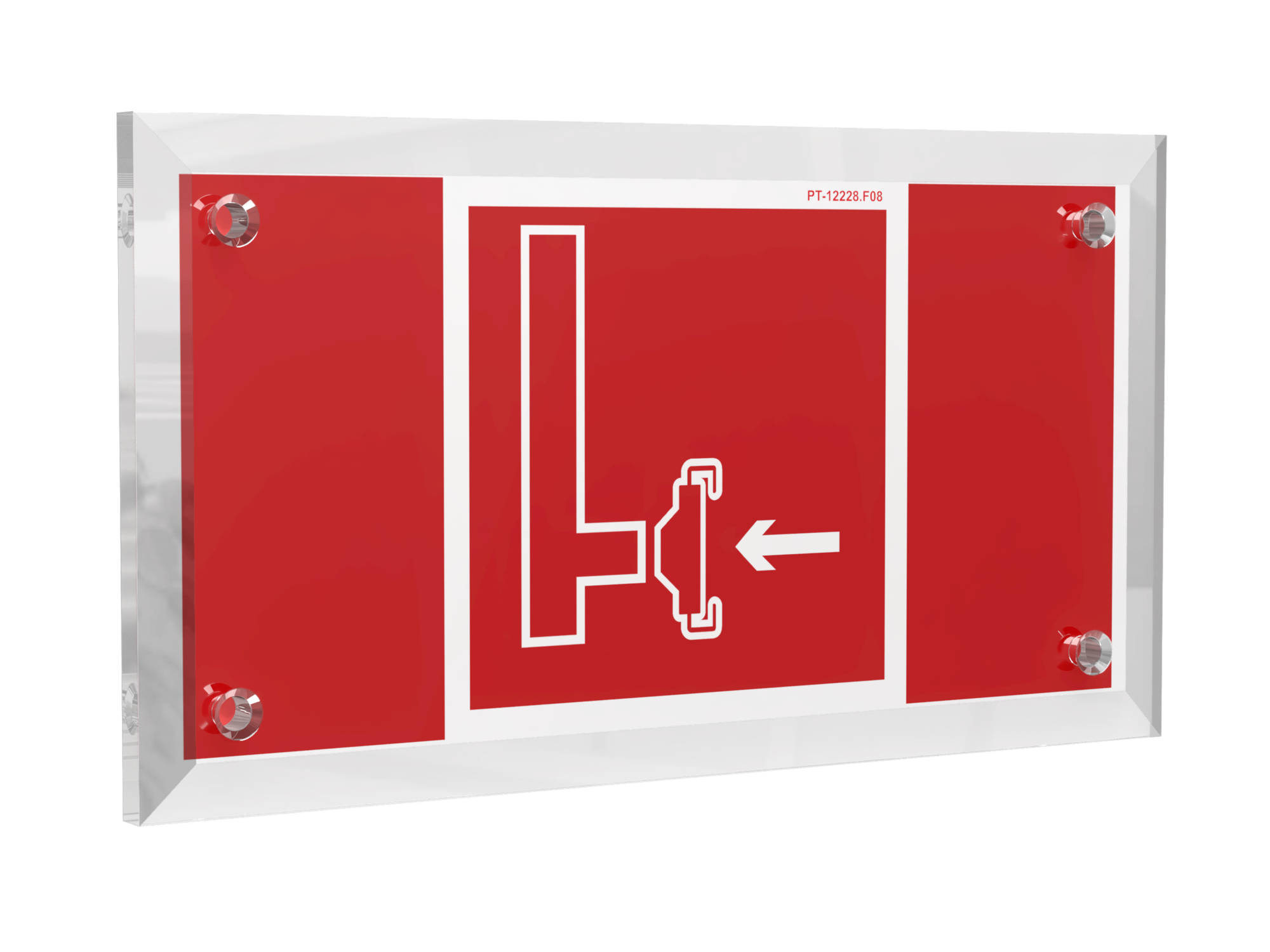 Знак безопасности PT-12228.F08''Пожарный сухотрубный стояк''