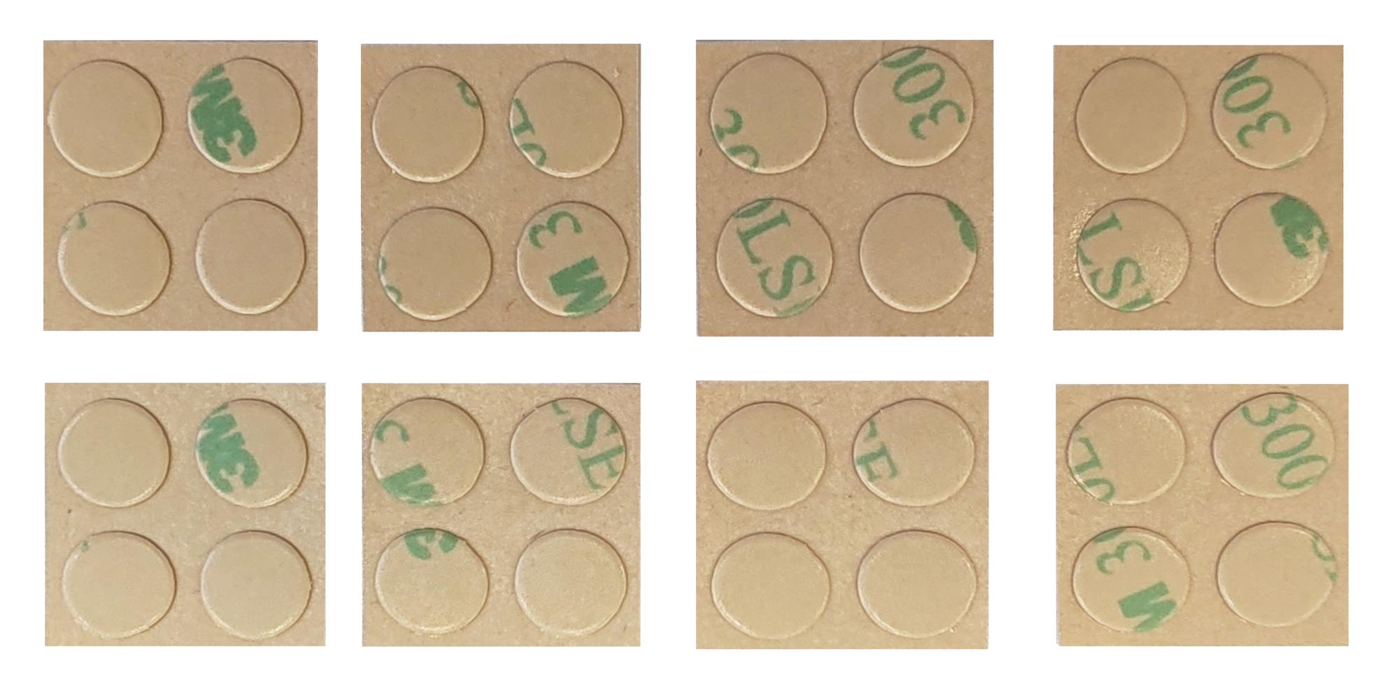 Скотч для знаков BL d 8мм 1 уп - 40 шт