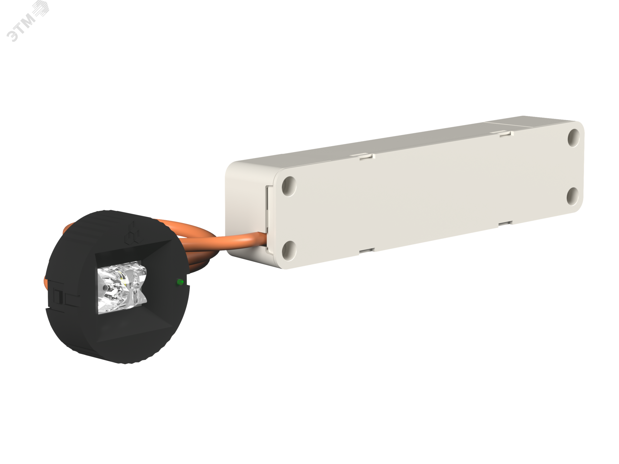 Изображение товара Аварийный светильник BS-OKO-10-L2-ELON Black 3.9 Вт потолочный IP20 черный