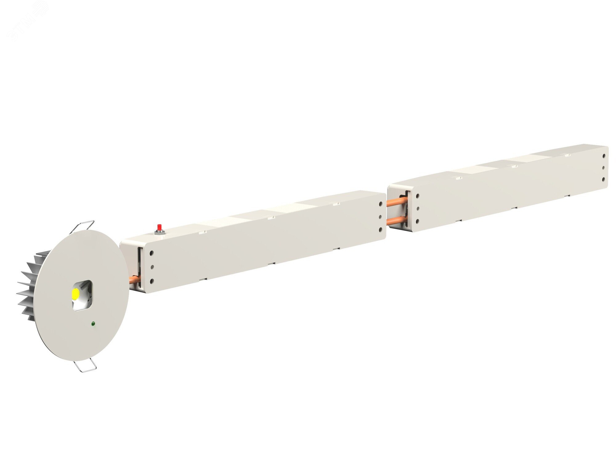 Изображение товара Аварийный светильник BS-RADAR-83-L4-STABILAR2 White для офисов и торговых залов