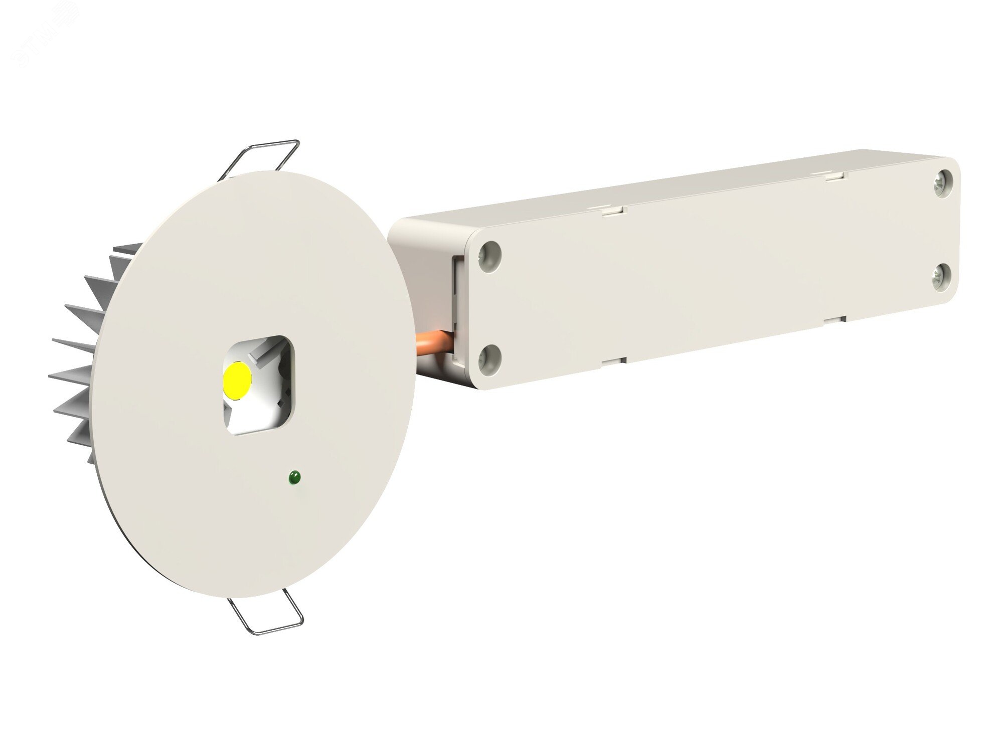 Изображение товара Аварийный светильник BS-RADAR-10-L1-24 White встраиваемый потолочный 375 люмен