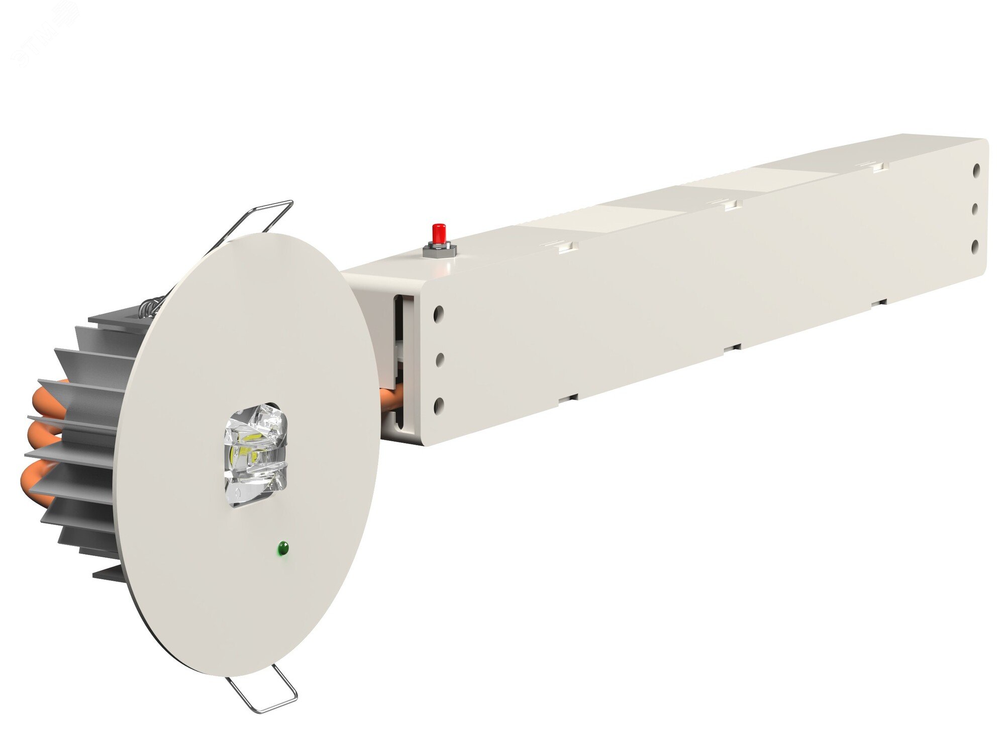 Изображение товара Аварийный светильник BS-RADAR-81-L2-INEXI3 White встроенный для эвакуации