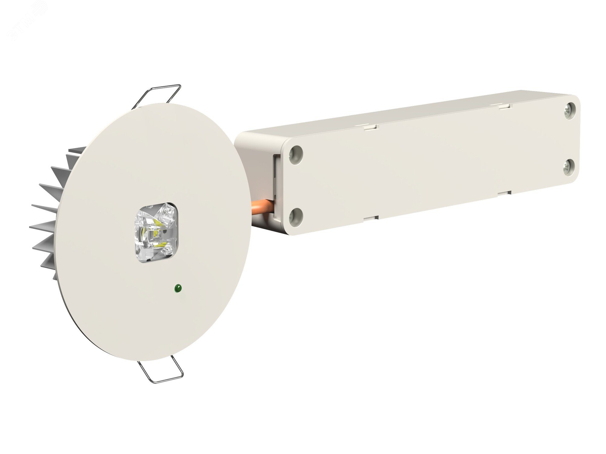 Изображение товара Аварийный светильник BS-RADAR-10-L2-24 White для освещения путей эвакуации