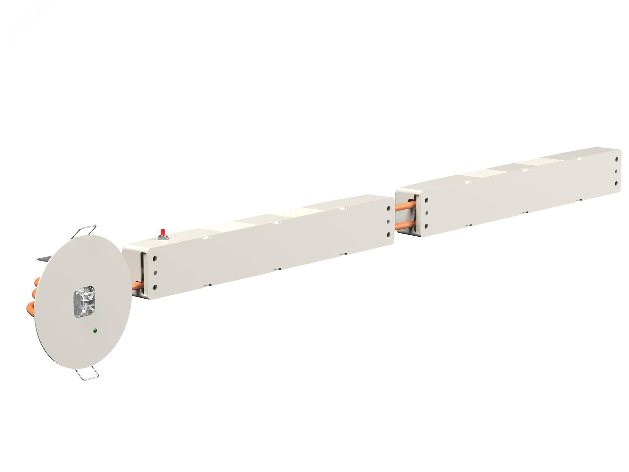 Изображение товара Аварийный светильник BS-RADAR-83-L3-INEXI2 White для эвакуационного освещения