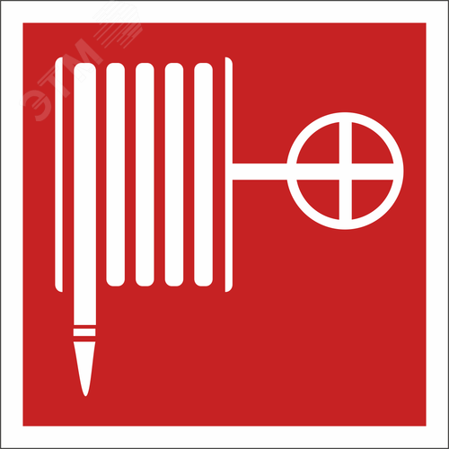 Изображение товара Знак безопасности BL-2020B.F02''Пожарный краН'' (шт)