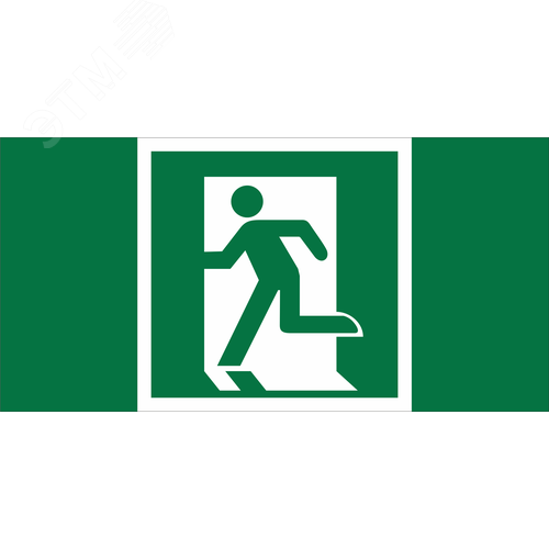 Изображение товара Знак безопасности NPU-1510.E01-01''Выход здесь (лев.)'' (шт)