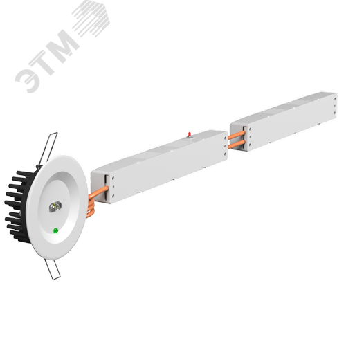 Аварийный светильник BS-ARUNA-53-L2-INEXI2 IP40 White - фото 2