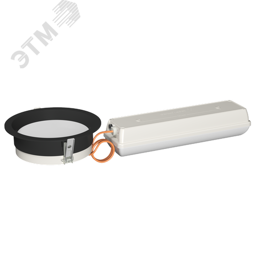 Аварийный светильник BS-DL-53-L2-STABILAR2 V04 Black 4000K - фото 2