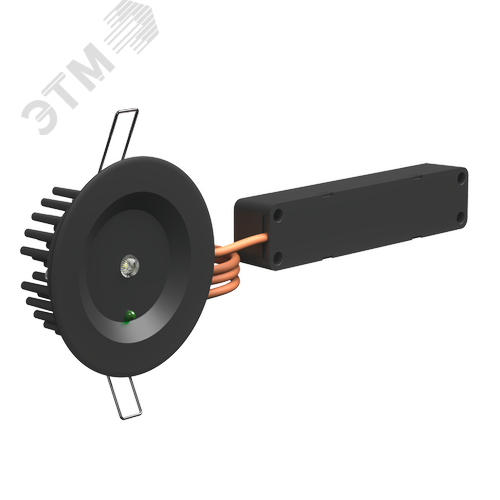 Аварийный светильник BS-ARUNA-10-L1-12/24 IP65 Black - фото 2
