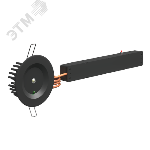 Аварийный светильник BS-ARUNA-51-L3-INEXI2 IP40 Black - фото 2