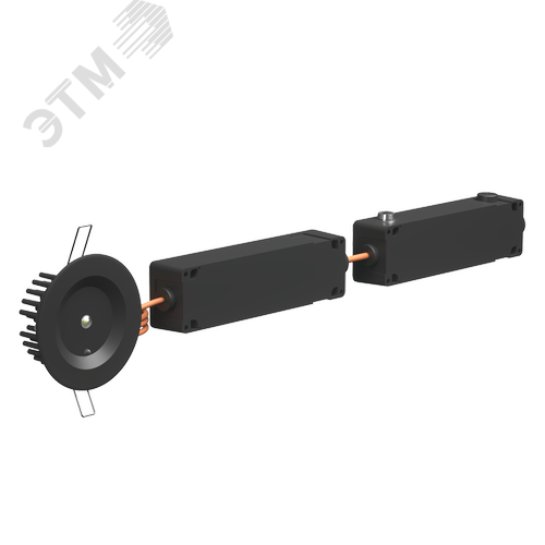 Аварийный светильник BS-ARUNA-53-L3-INEXI3 IP65 Black - фото 2