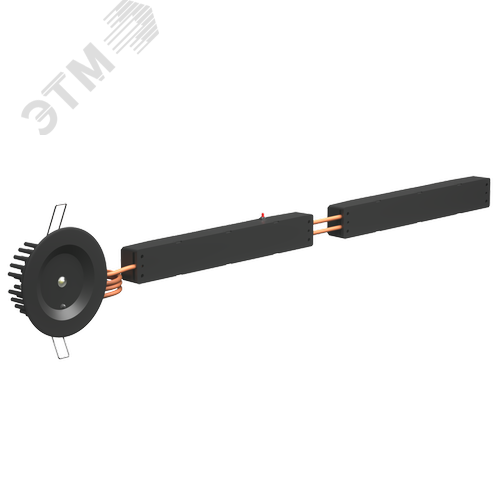 Аварийный светильник BS-ARUNA-83-L3-INEXI3 IP40 Black - фото 2