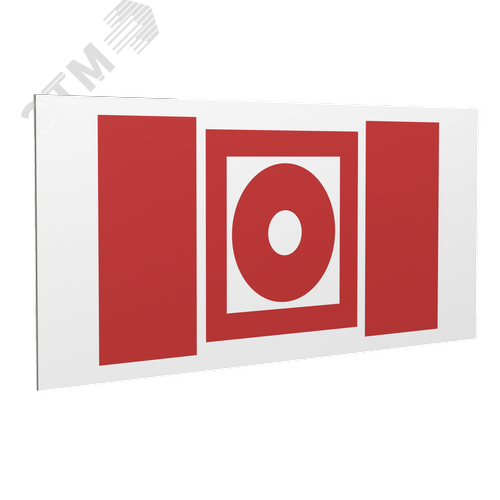 Знак безопасности PP-36162.F10''Кнопка включения установок пожарной автоматики'' - фото 1