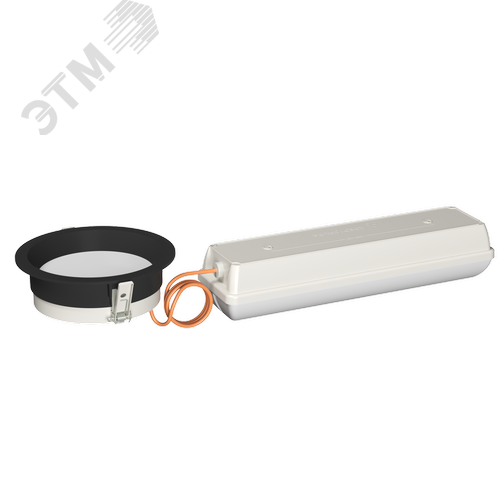 Аварийный светильник BS-DL-53-L1-STABILAR2 V01 Black 4000K - фото 2