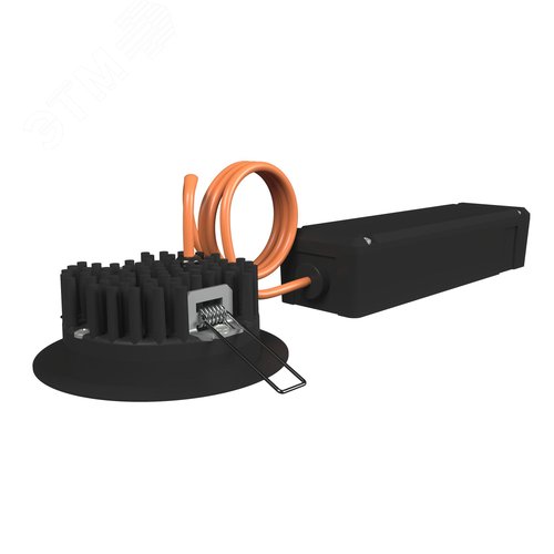 Аварийный светильник BS-ARUNA-10-L2-12/24 IP65 Black - фото 2