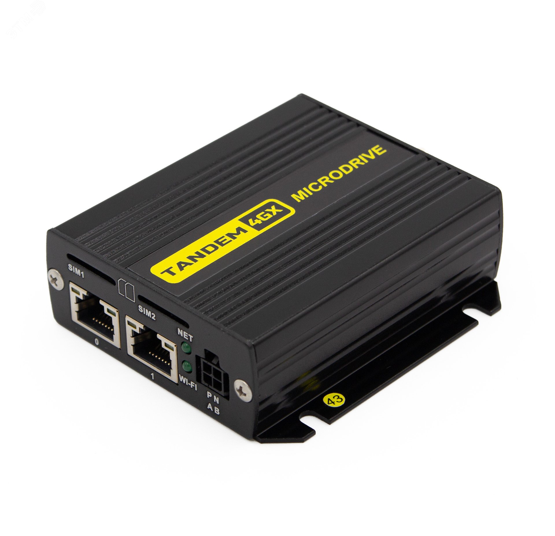 Изображение товара Компактный 4G роутер TANDEM 4GX-51 с 2 сим-картами и PoE для российских сетей