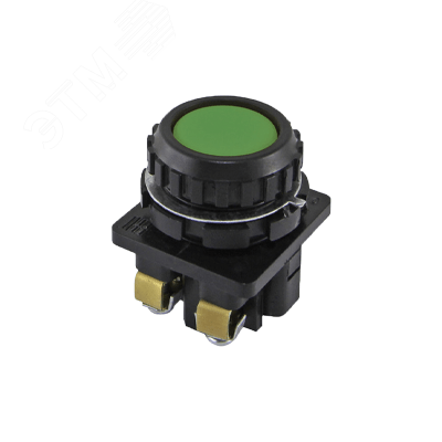 Изображение товара Кнопка КЕ-011 1но+1нз зеленая исполнение 2 (шт)
