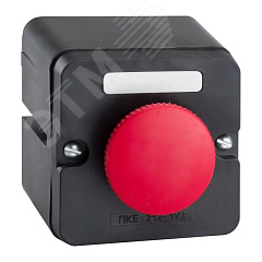 Изображение товара Пост кнопочный ПКЕ 212/1 красный гриб (шт)