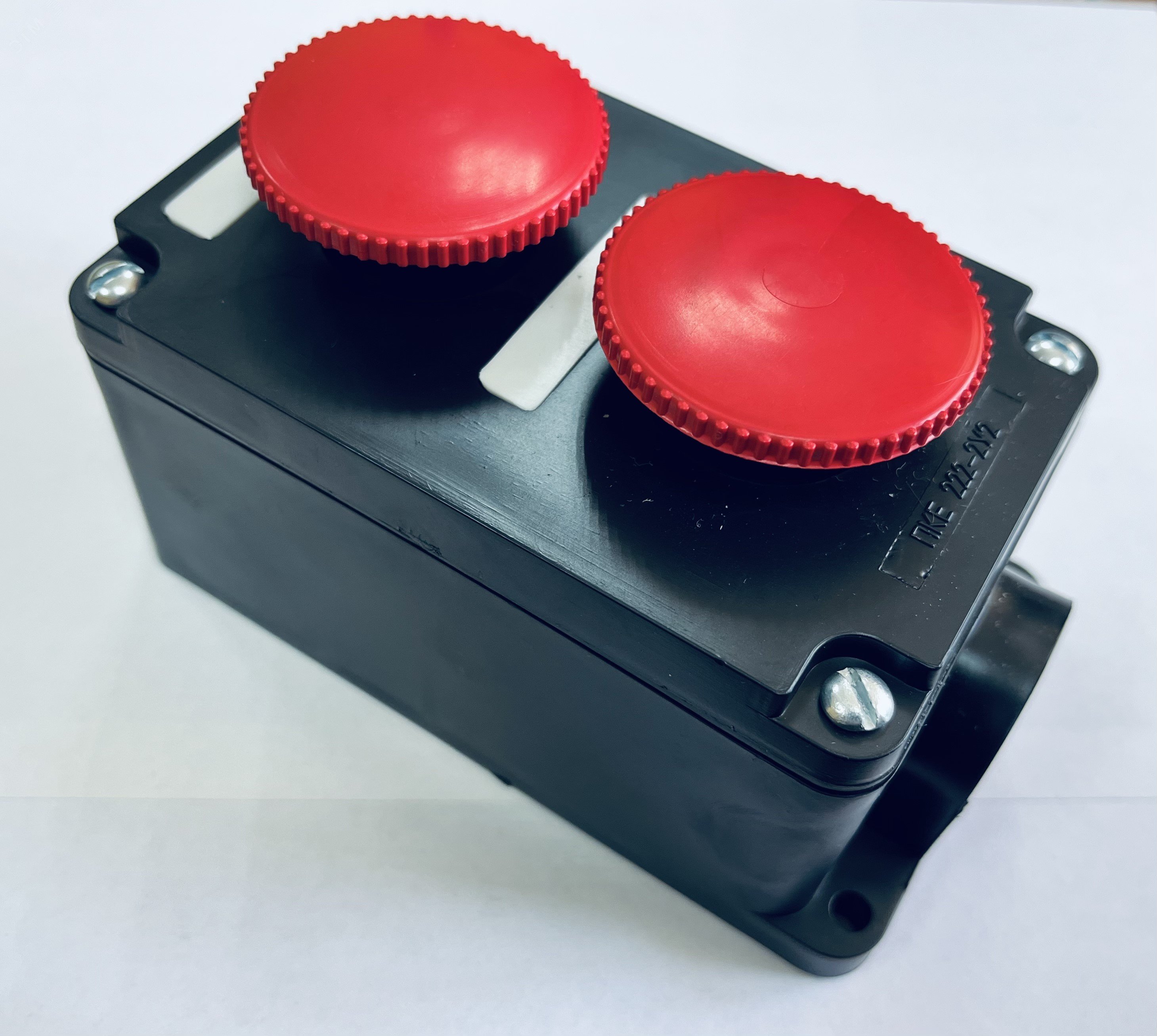 Пост кнопочный ПКЕ 222/2 красный гриб + красный гриб 9534155 Инженерсервис