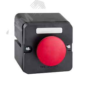 Пост кнопочный ПКЕ 212/1 красный гриб Инженерсервис