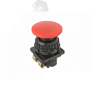 Выключатель нажимной исполнение 2 красная кнопка