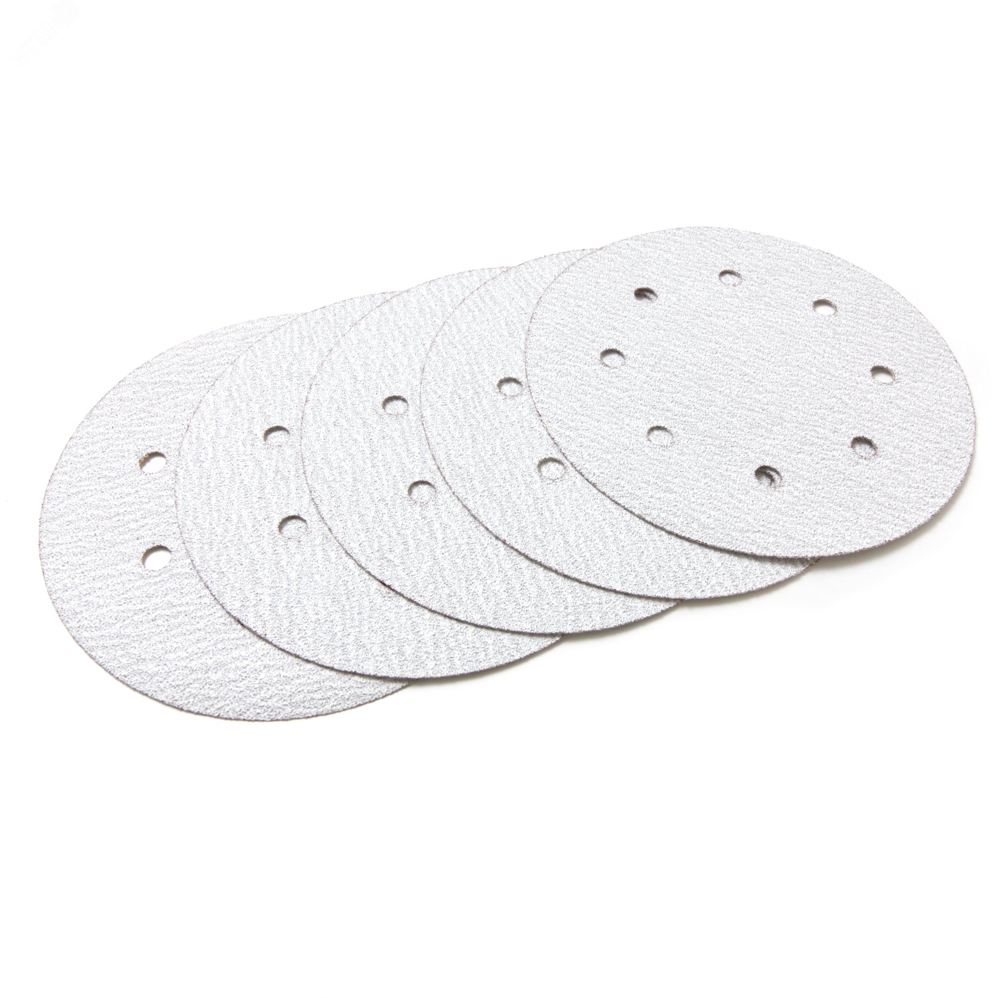 Изображение товара Диск шлифовальный Velcro 8 отверстий 180 мм Р220 S для орбитальных машин
