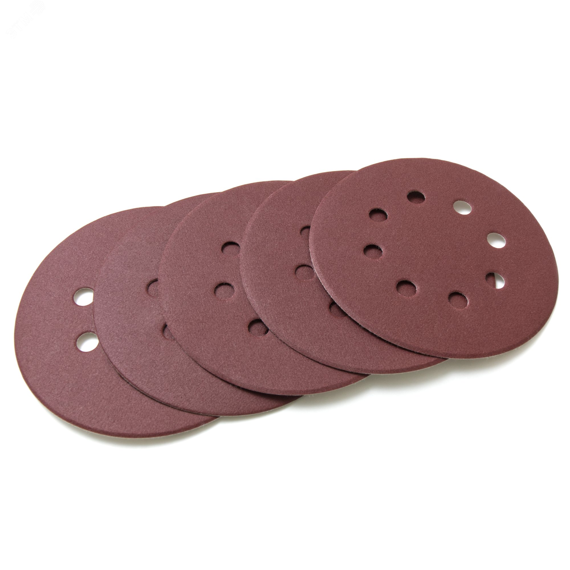 Изображение товара Диск шлифовальный Velcro 8 отверствий 125мм Р240 5шт (шт)