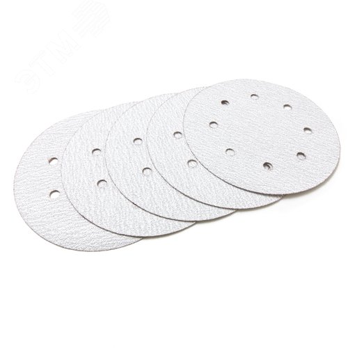 Изображение товара Диск шлифовальный Velcro 8 отверствий 180мм Р120 S (шт)