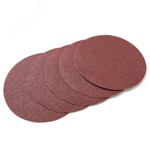 Изображение товара Диск шлифовальный Velcro без отверствия 125мм Р120 5шт (шт)