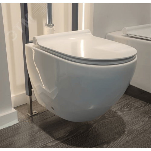 Изображение товара Унитаз подвесной Jaquar Solo, сиденье из дюропласта, белый (компл)