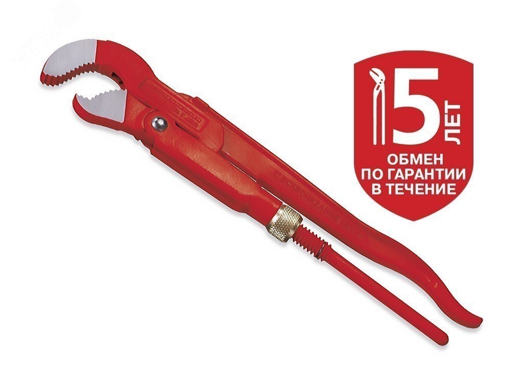 Изображение товара Газовый ключ SUPER S с губками 45 град. D 1, L 12 (шт) Изображение товара Газовый ключ SUPER S с губками 45 град. D 1, L 12 (шт)