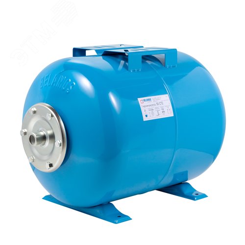 Изображение товара Гидроаккумулятор 50CT2 синий, горизонтальный, 50л, 10бар (шт)