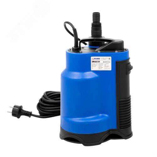 Изображение товара Насос дренажный погружной Omega 55 F, кабель 10м (шт)