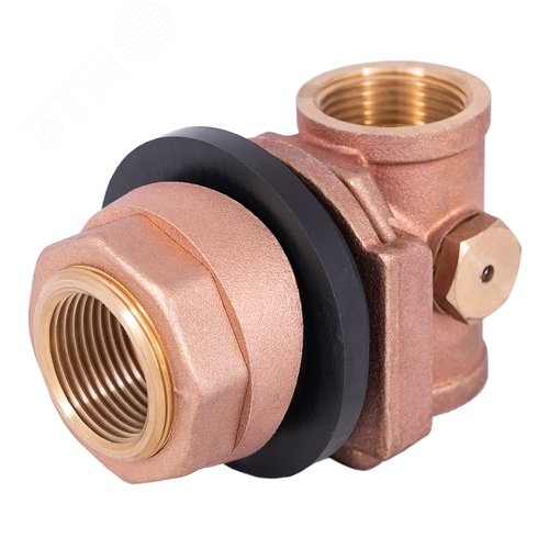 Изображение товара Адаптер скважинный со сливным клапаном PTL 1''+FVB1/2'', в блистере (шт)