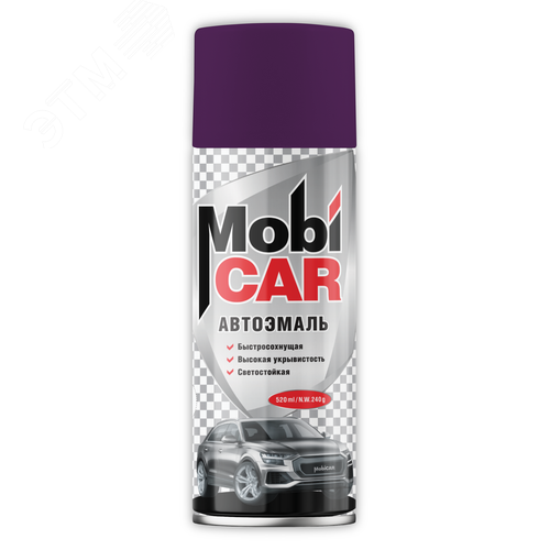 Изображение товара Автоэмаль аэрозольная 520 мл, 107 баклажан (шт)