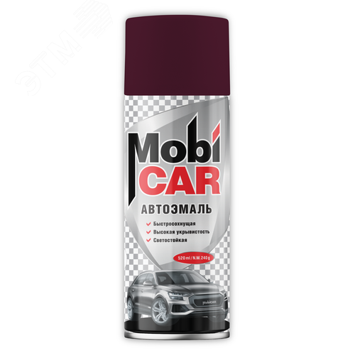 Изображение товара Автоэмаль аэрозольная 520 мл, 180 гранат (шт)