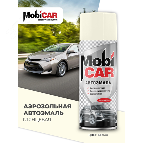 Изображение товара Автоэмаль аэрозольная 520 мл, 201 белая (шт)