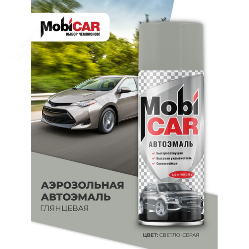 Изображение товара Автоэмаль аэрозольная 520 мл, 671 светло-серая (шт)