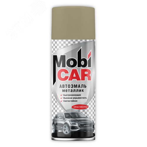 Изображение товара Автоэмаль аэрозольная металлик 520 мл, 387 папирус (шт)