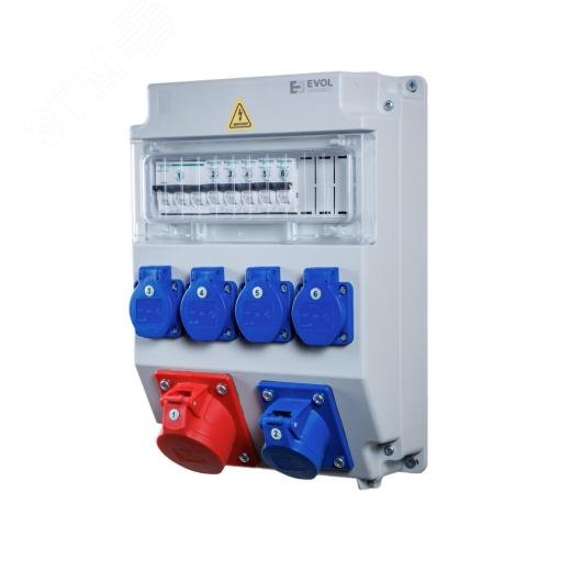 Изображение товара Настенное распределительное устройство EVOL COMBOX 11 из ударостойкого пластика