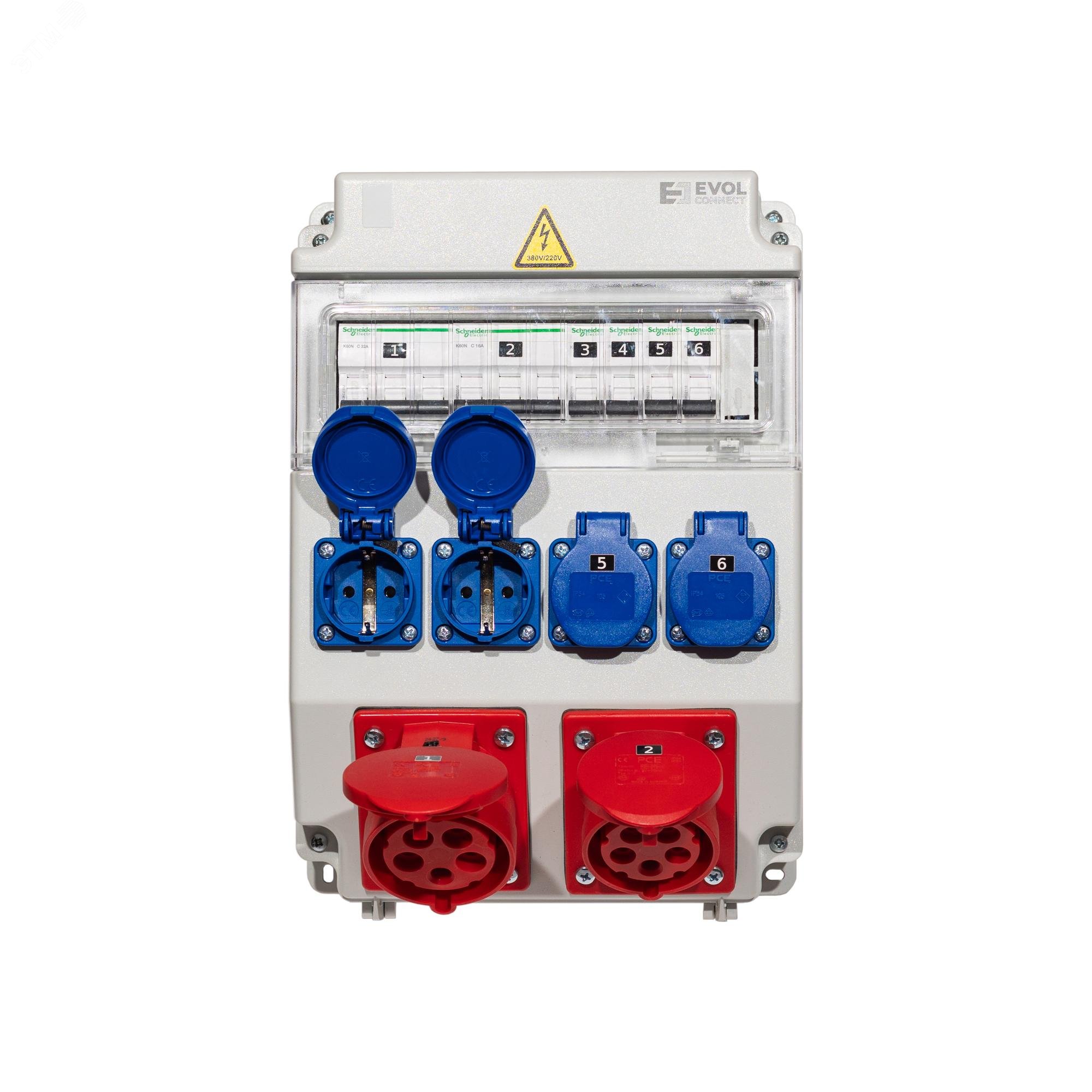 Изображение товара Устройство распределительное настенное EVOL COMBOX 11  надежное решение для электросетей