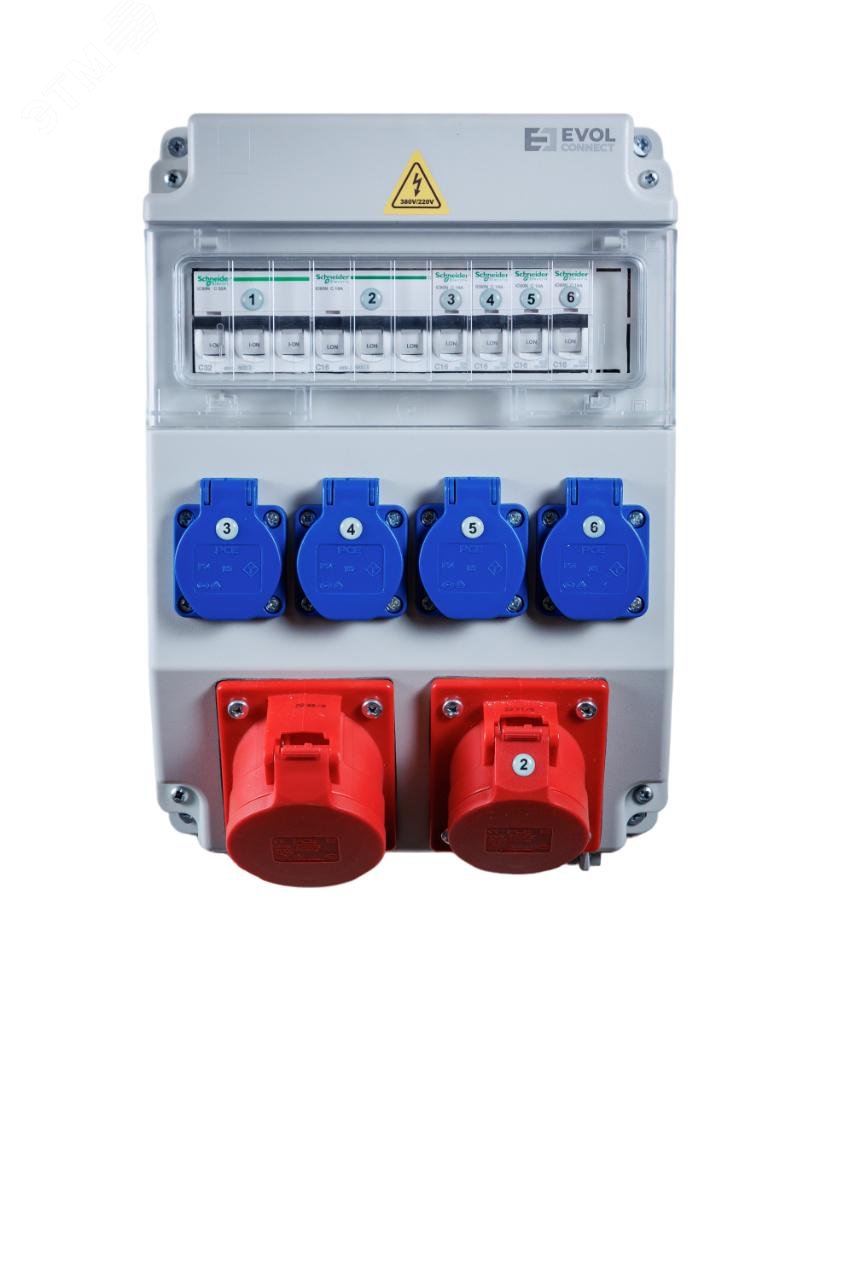 Изображение товара Электрический распределительный щит EVOL COMBOX 11 11 модулей из ударопрочного пластика