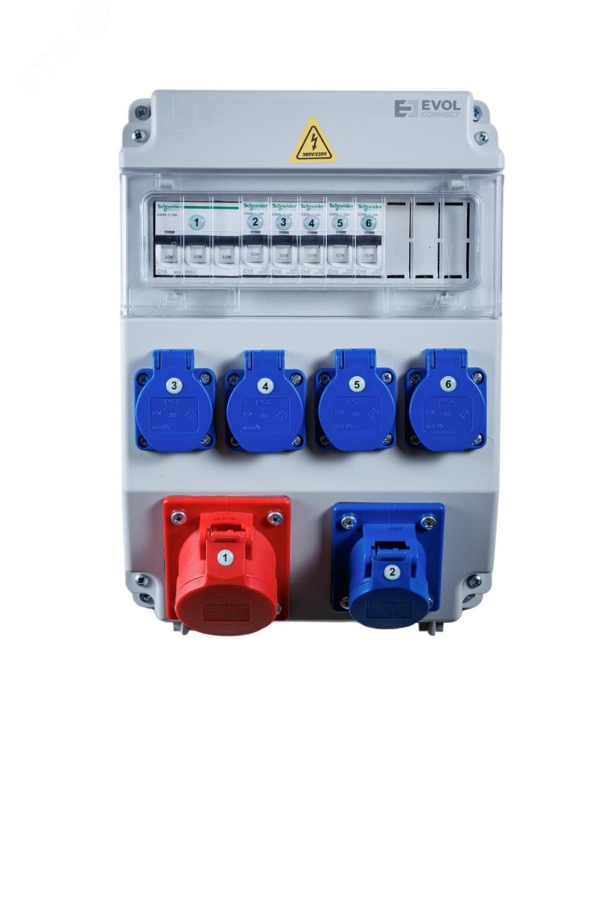 Изображение товара Электрический распределительный щит EVOL COMBOX 11 для стеновой установки