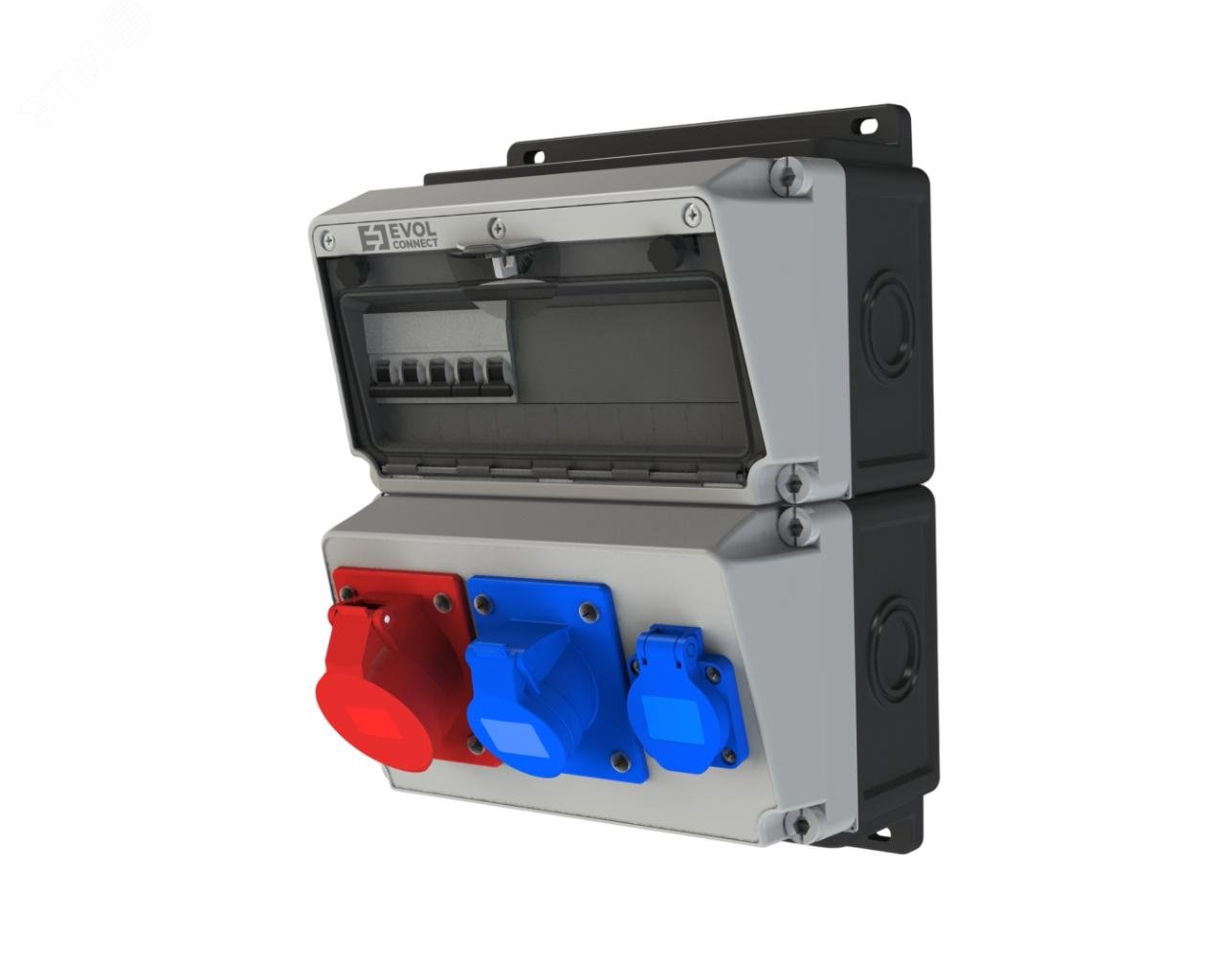 Изображение товара Устройство распределительное настенное EVOL BLOCKBOX 0104-004-1