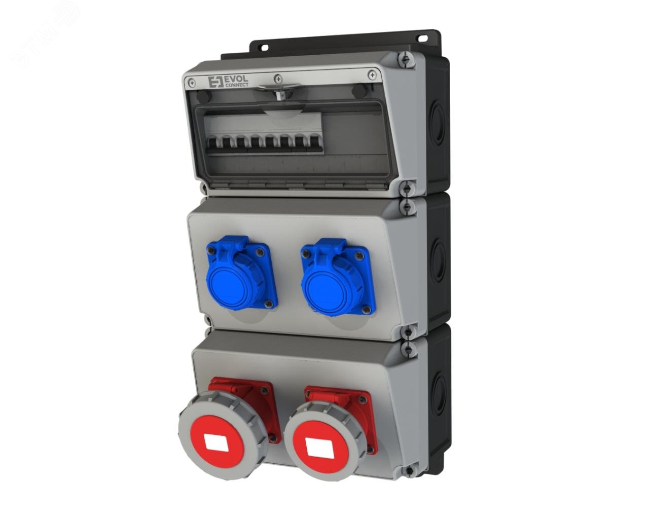 Изображение товара Устройство распределительное настенное пластикт EVOL BLOCKBOX
