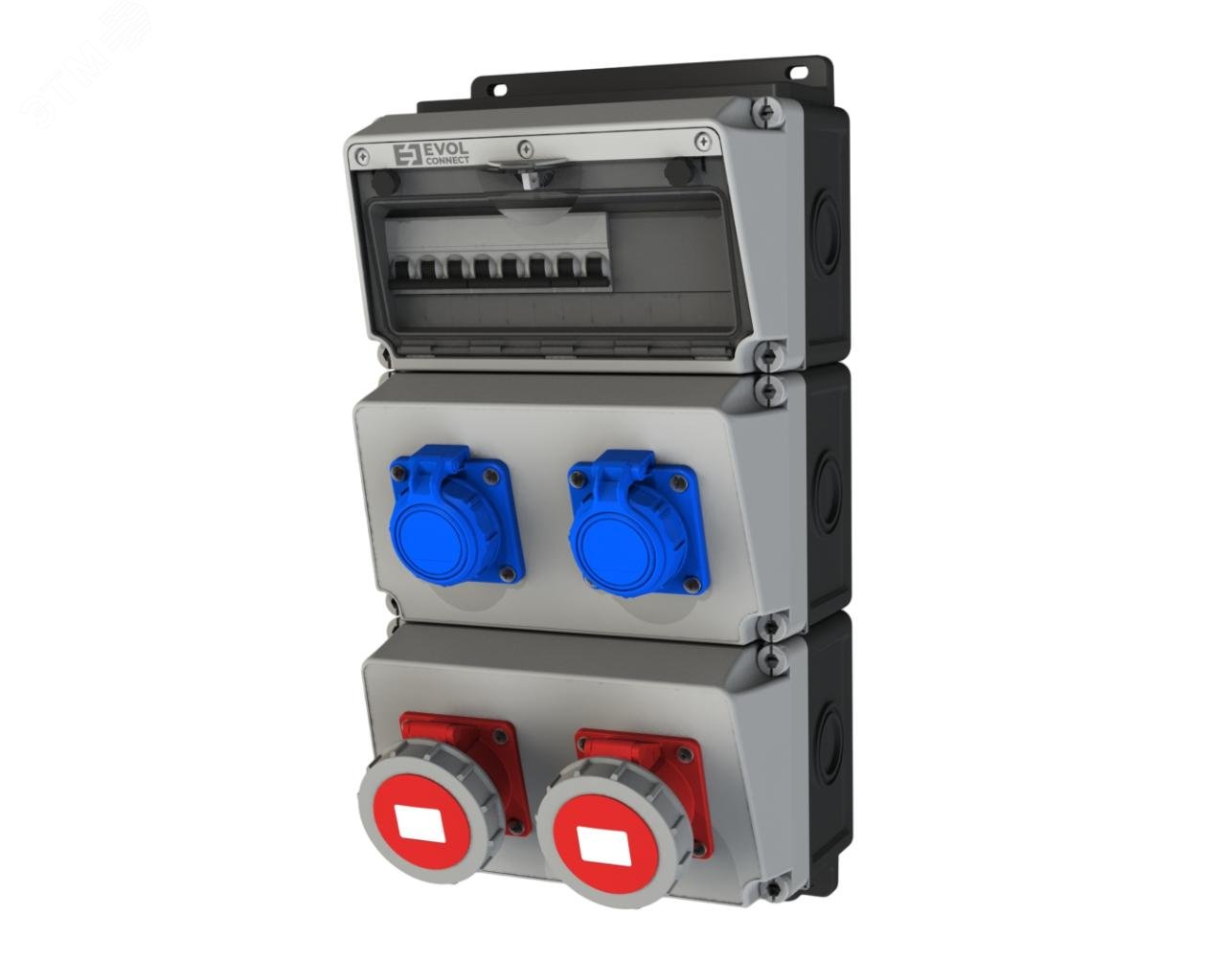 Изображение товара Устройство распределительное настенное EVOL BLOCKBOX пластиковое