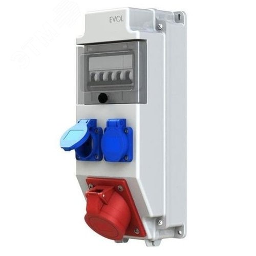 Изображение товара Устройство распределительное настенное пластик EVOL COMBOX 5 (шт)