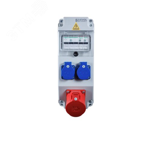 Изображение товара Устройство распределительное настенное пластик EVOL COMBOX 5 (шт)